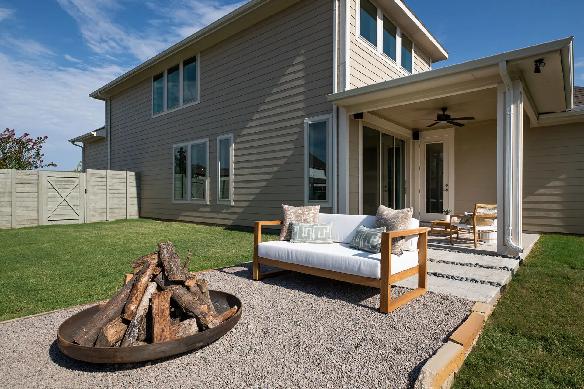 Back patio