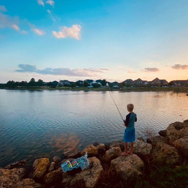 Explore our 11 acre man-made lake for fishing 