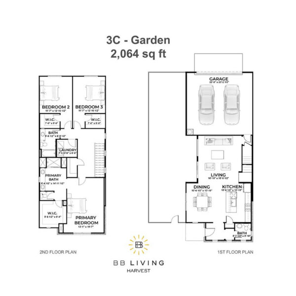 BB Living - Homes for Rent Floorplan 3C